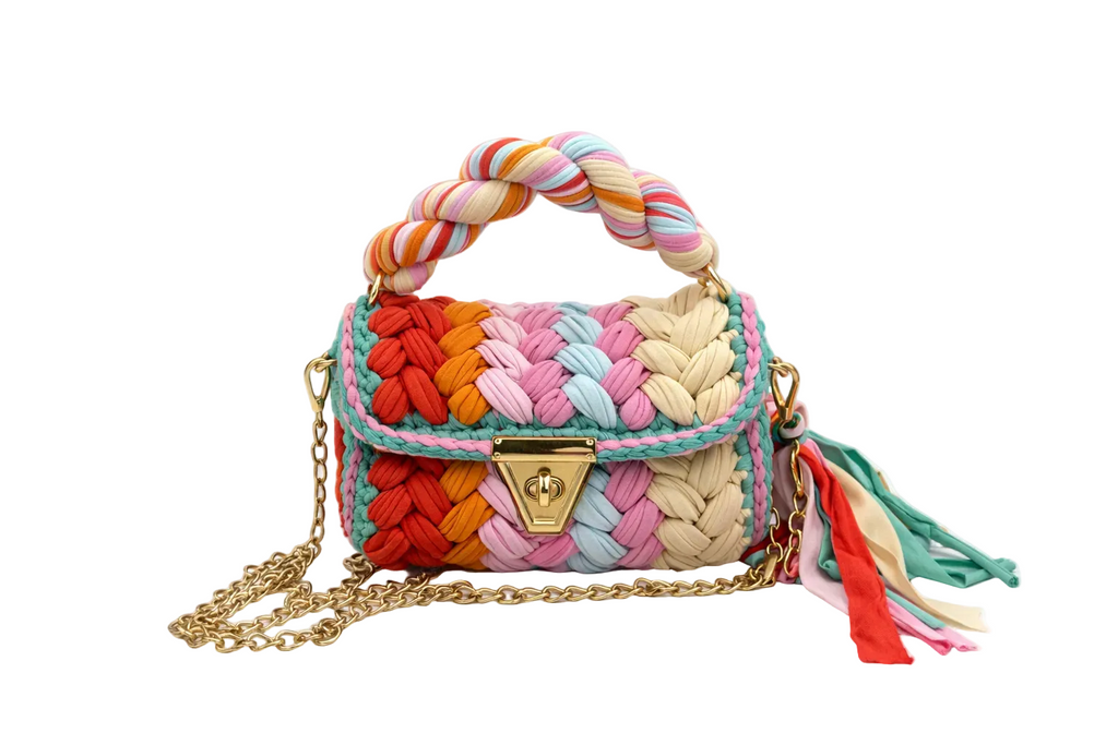 Sorbet Woven Mini Bag