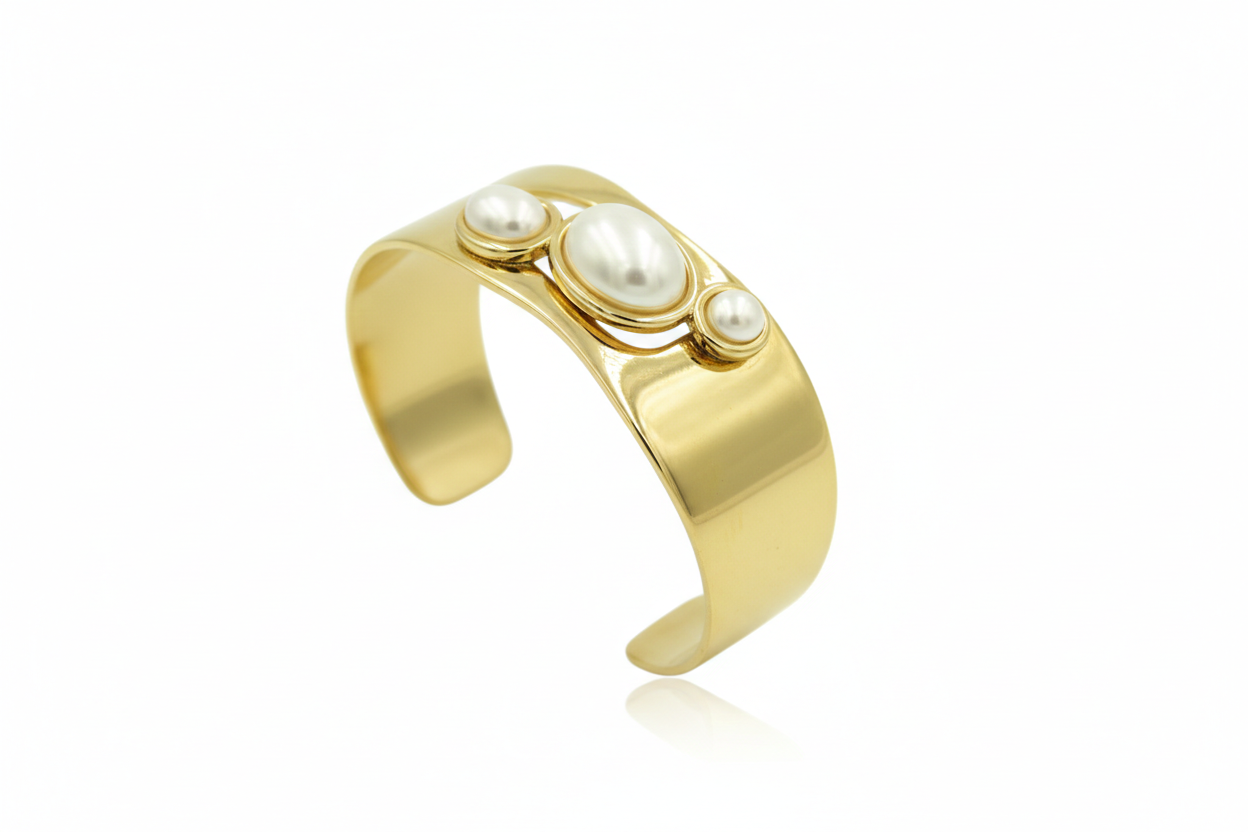 Sunkis Waterproof Cuff Pearl Current