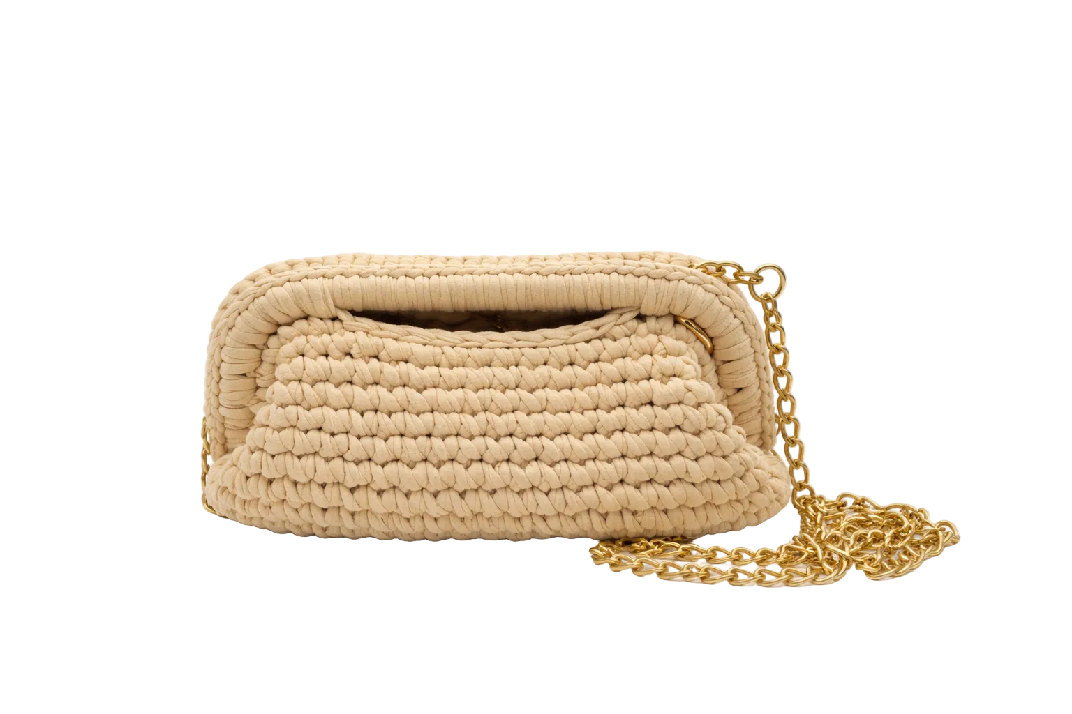 Sand Knit Mini Bag