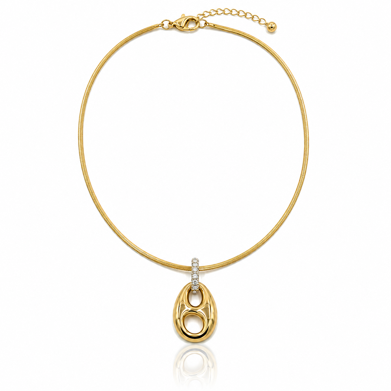 Sculptural Pendant Necklace