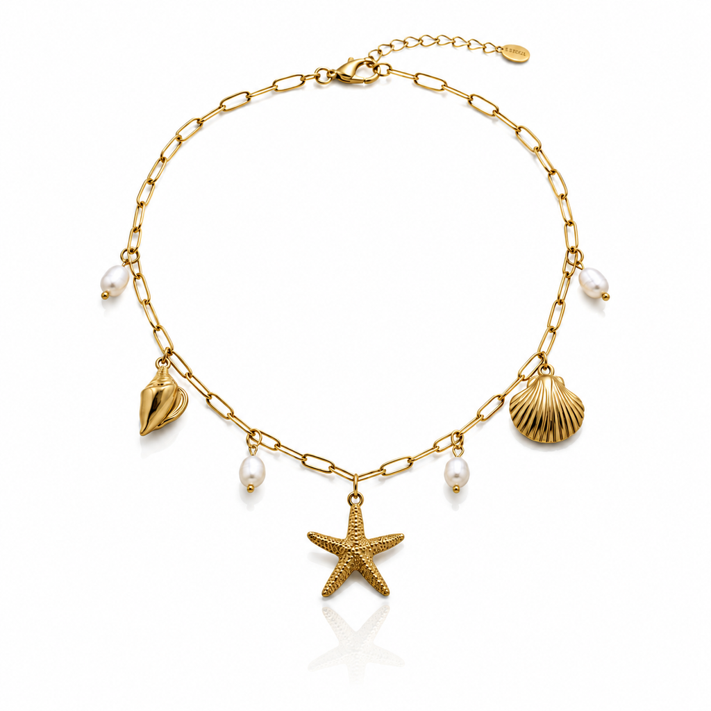 Starfish Charm Necklace
