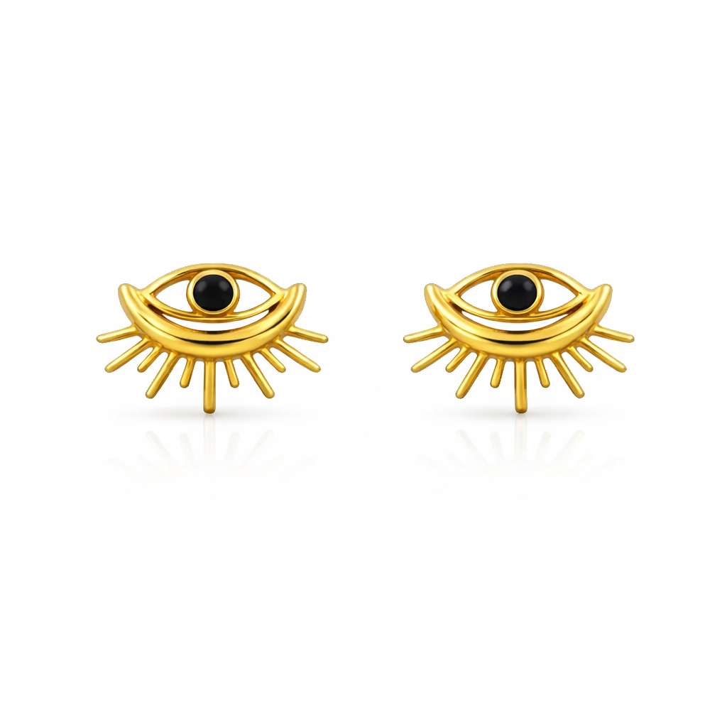 Evil Eye Stud Earrings