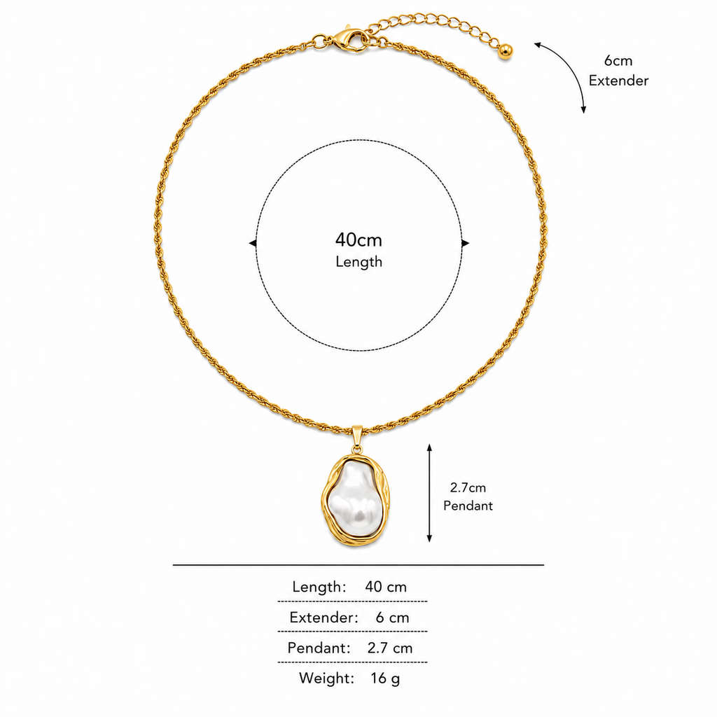Pearl Pendant Necklace