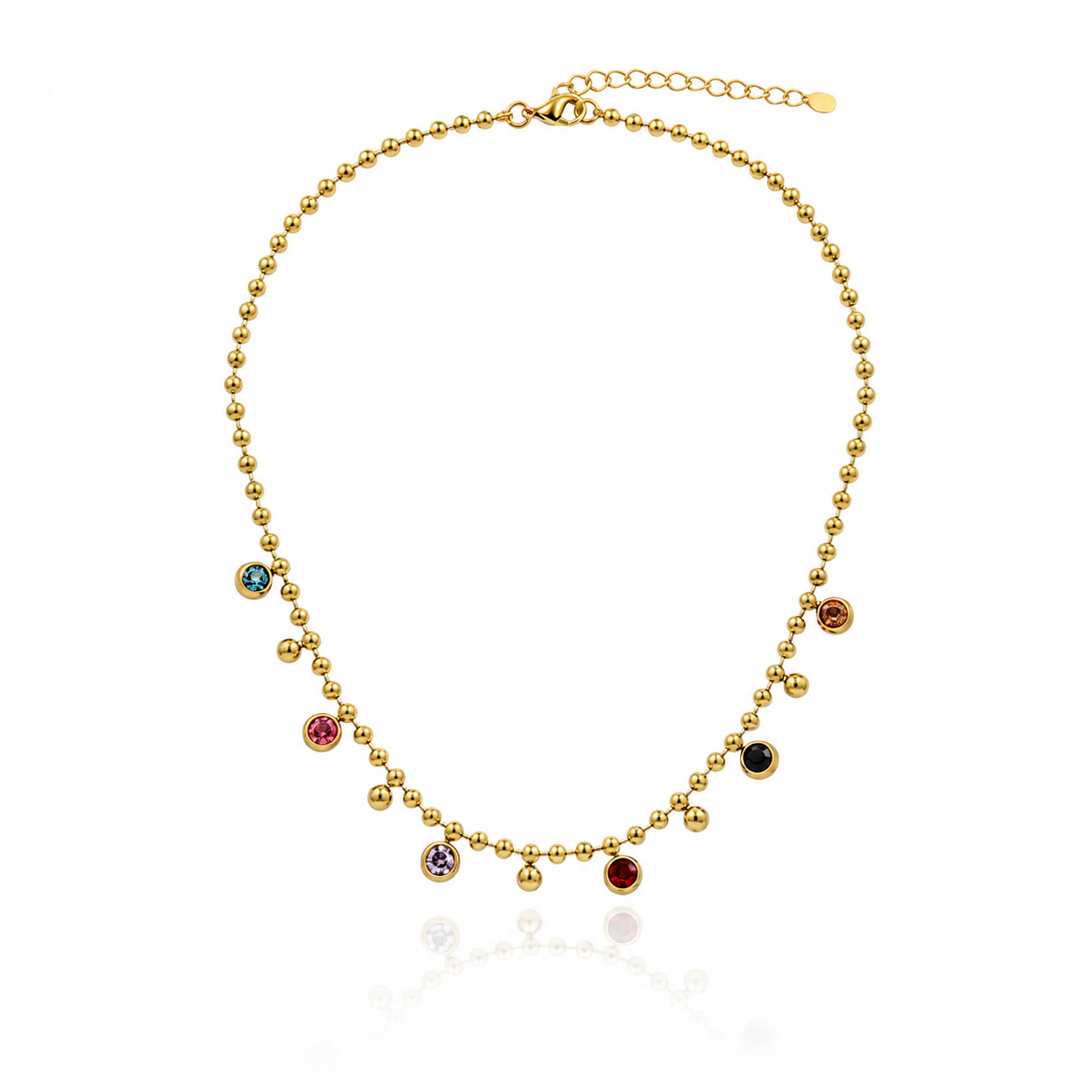 Beaded Charm Necklace
