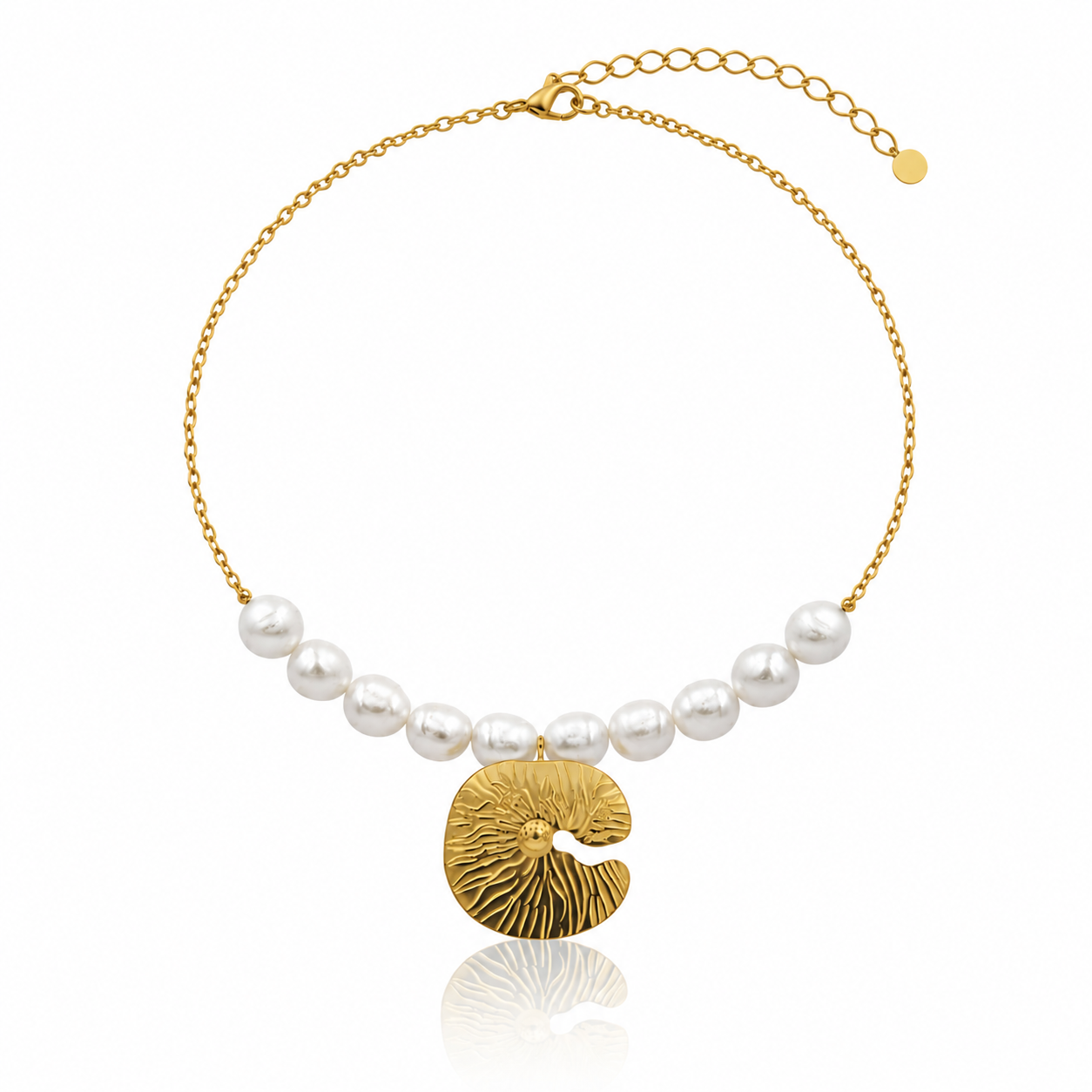 Nautilus Pearl Necklace