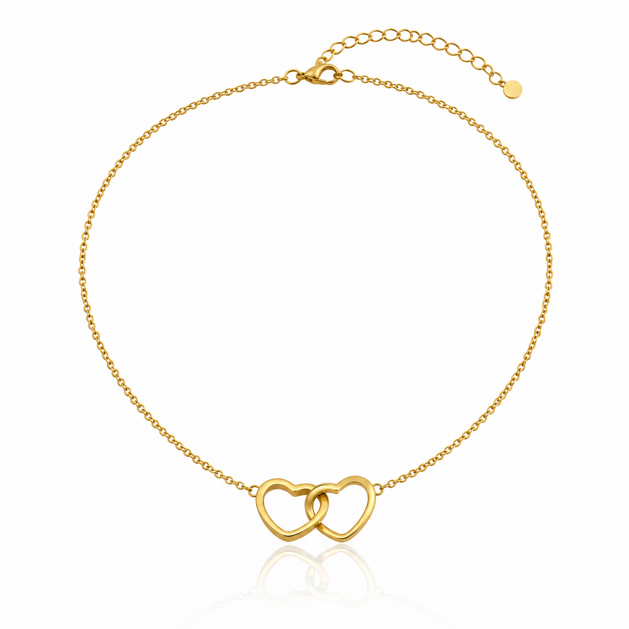 Linked Hearts Necklace
