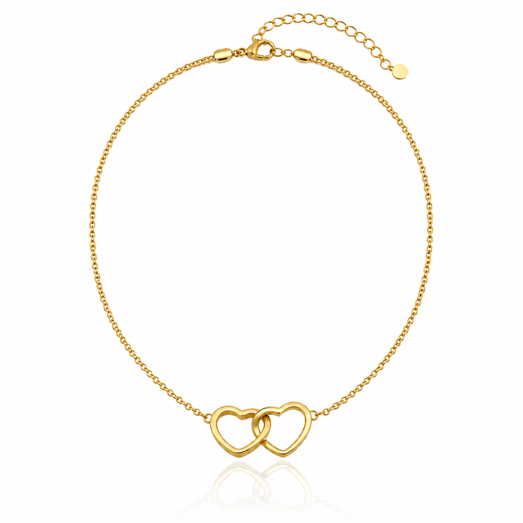 Linked Hearts Necklace