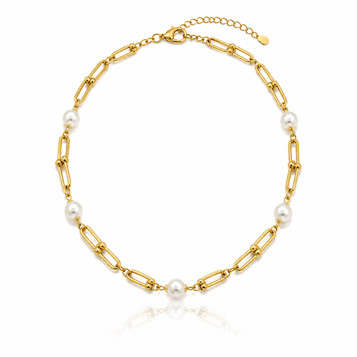 Pearl Link Necklace