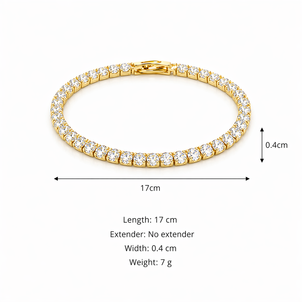 Classic Radiance Tennis Bracelet