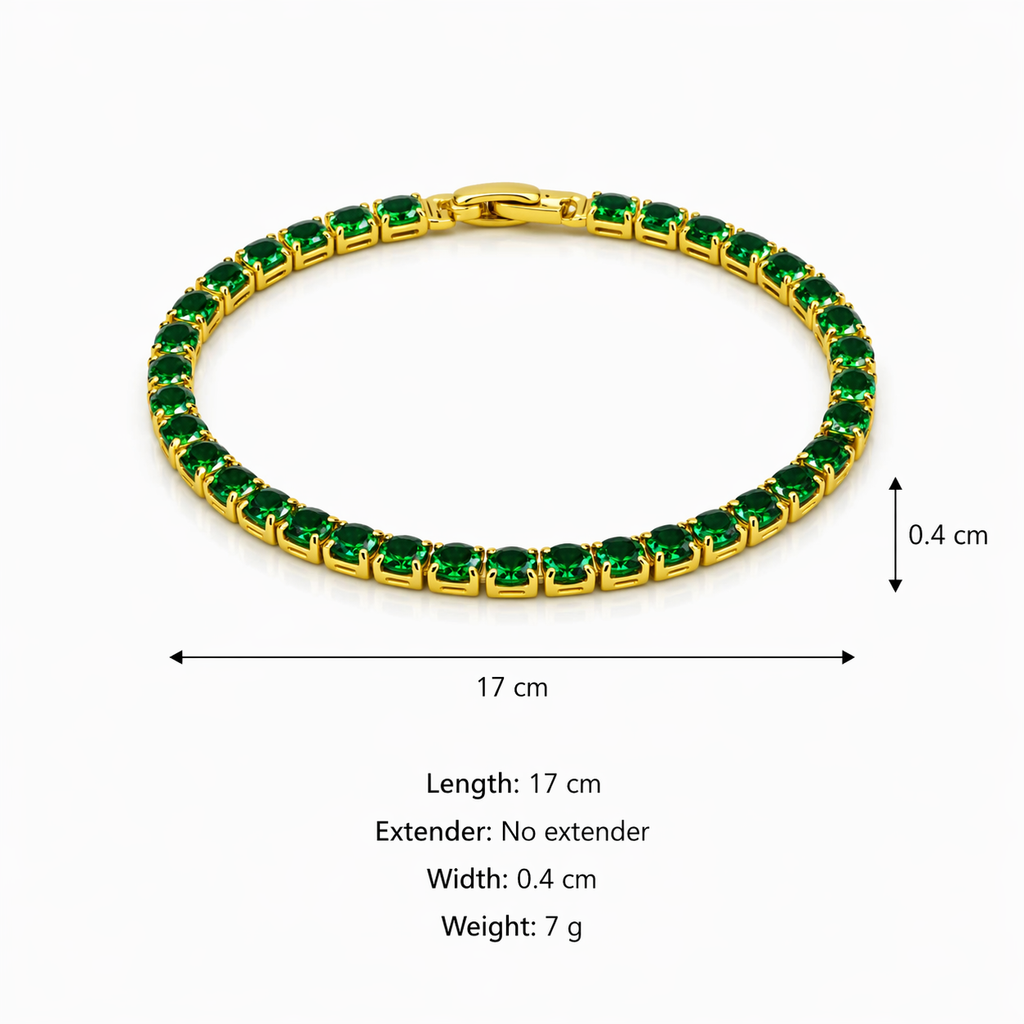 Emerald Signature Tennis Bracelet