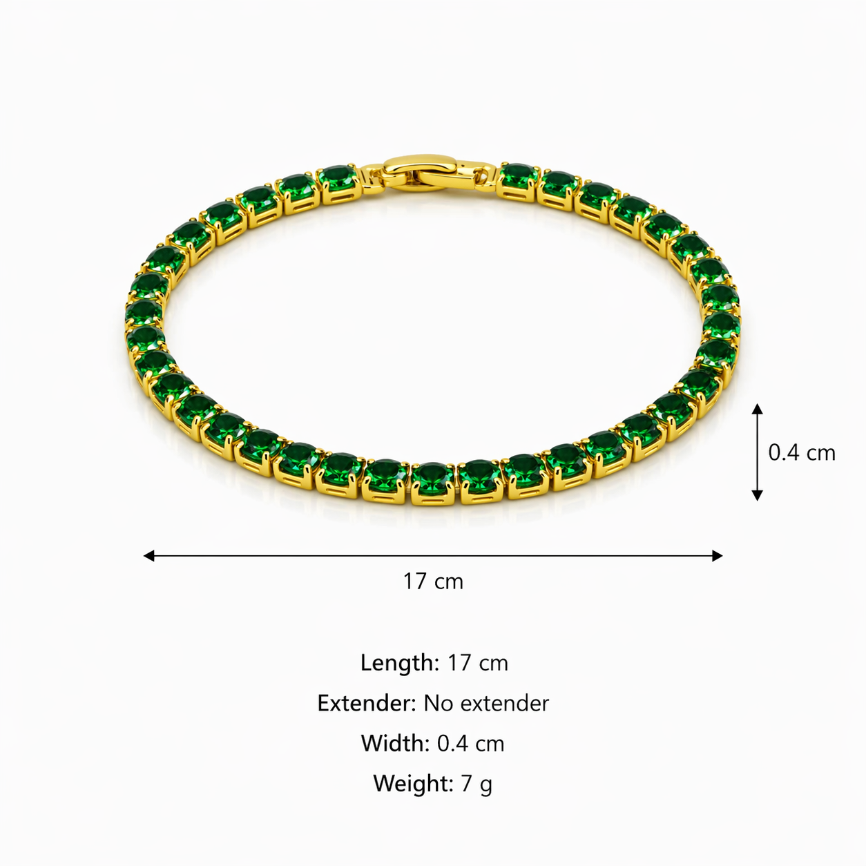 Emerald Signature Tennis Bracelet
