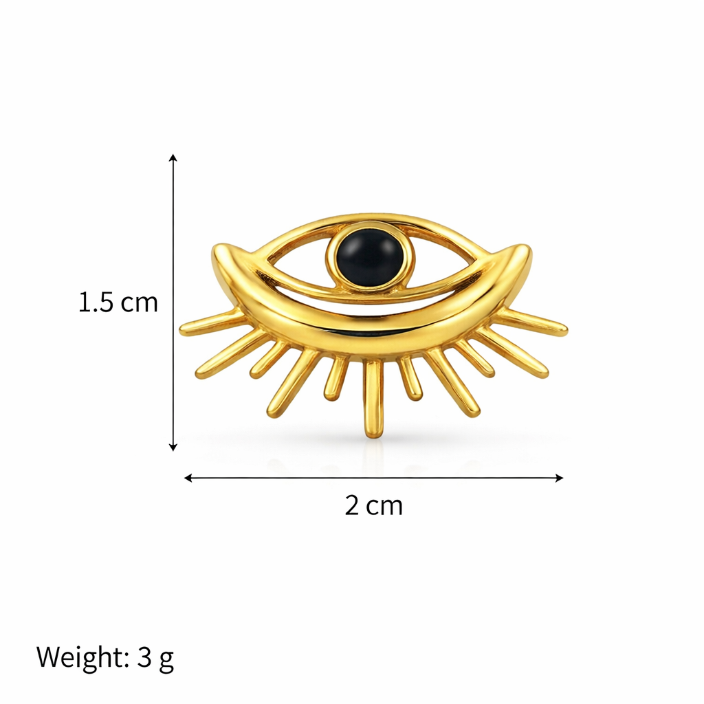 Evil Eye Stud Earrings