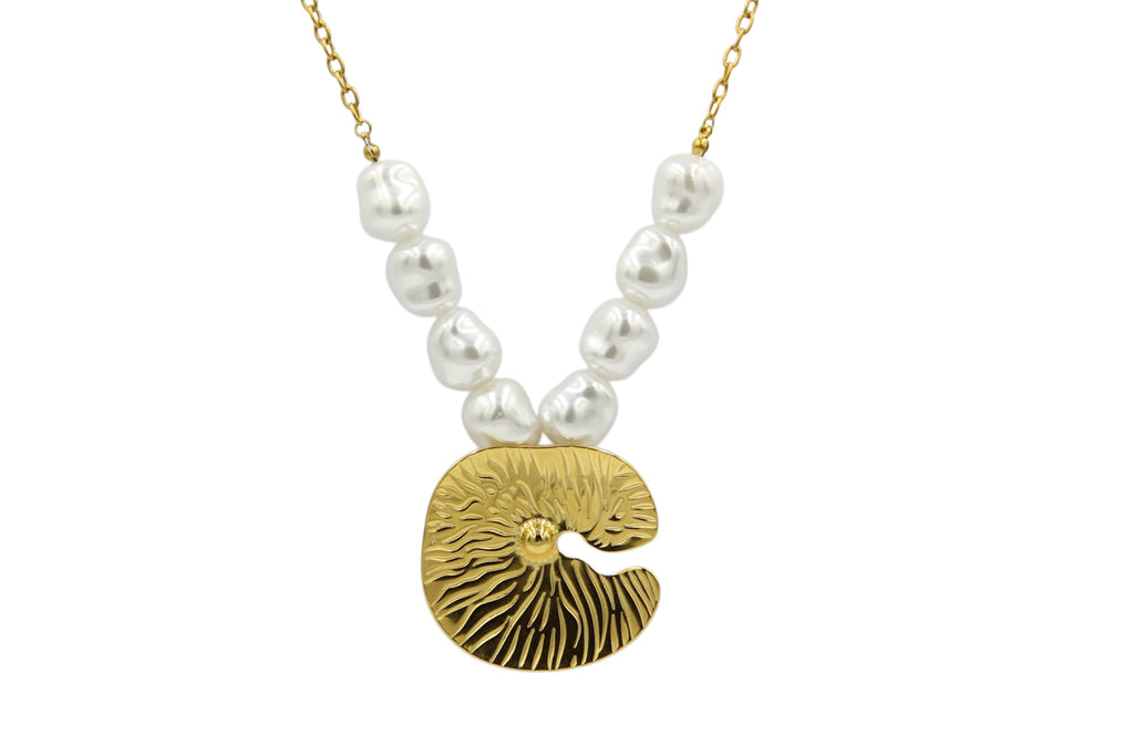 Nautilus Pearl Necklace