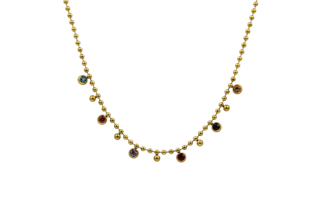 Beaded Charm Necklace