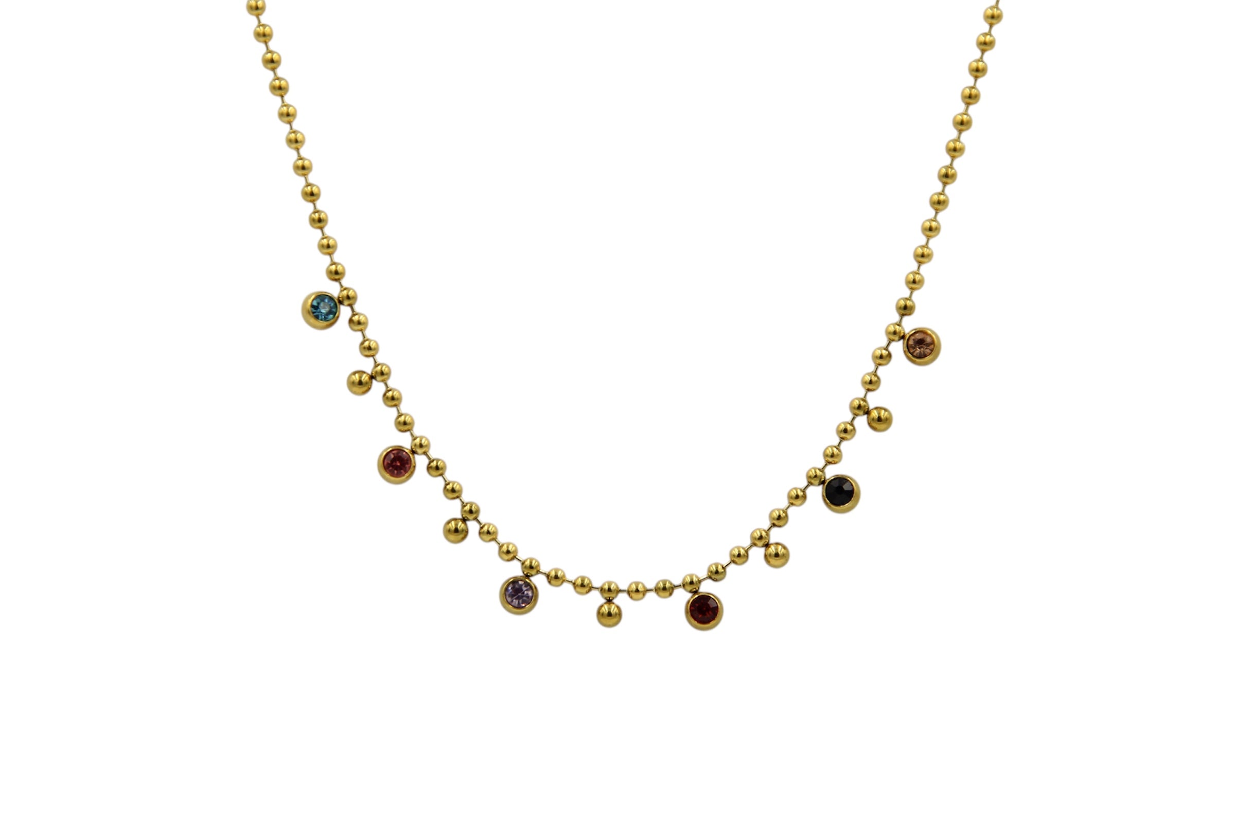 Beaded Charm Necklace