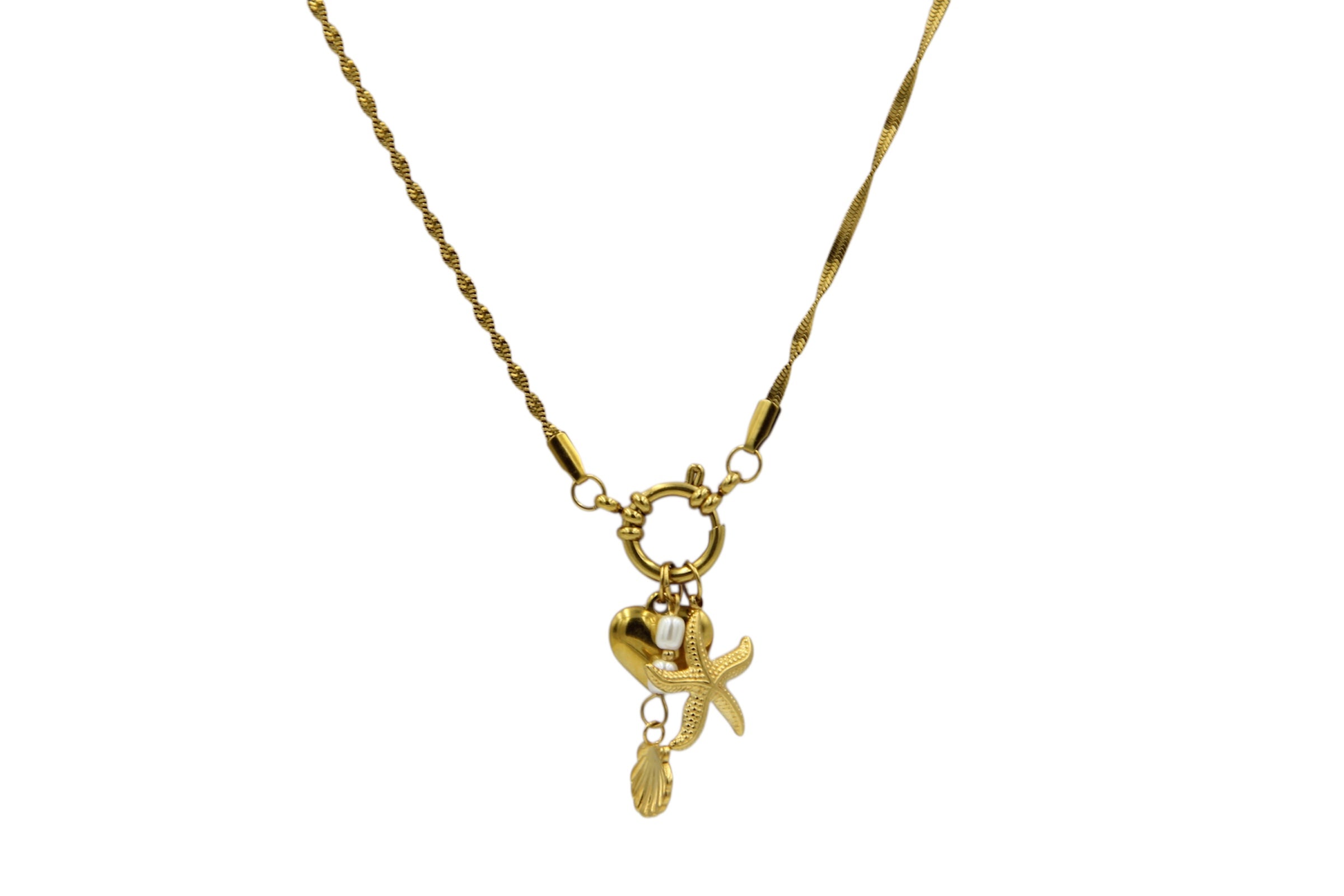 💎 Sunkis Waterproof Statement Chain: Open Force