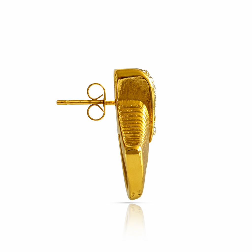 Soleil Arc Stud Earrings