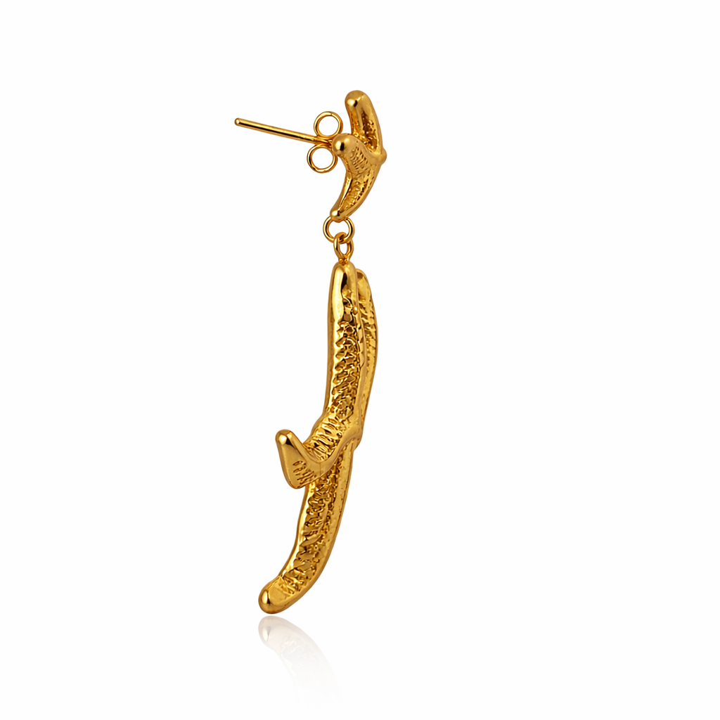 Starfish Drop Earrings