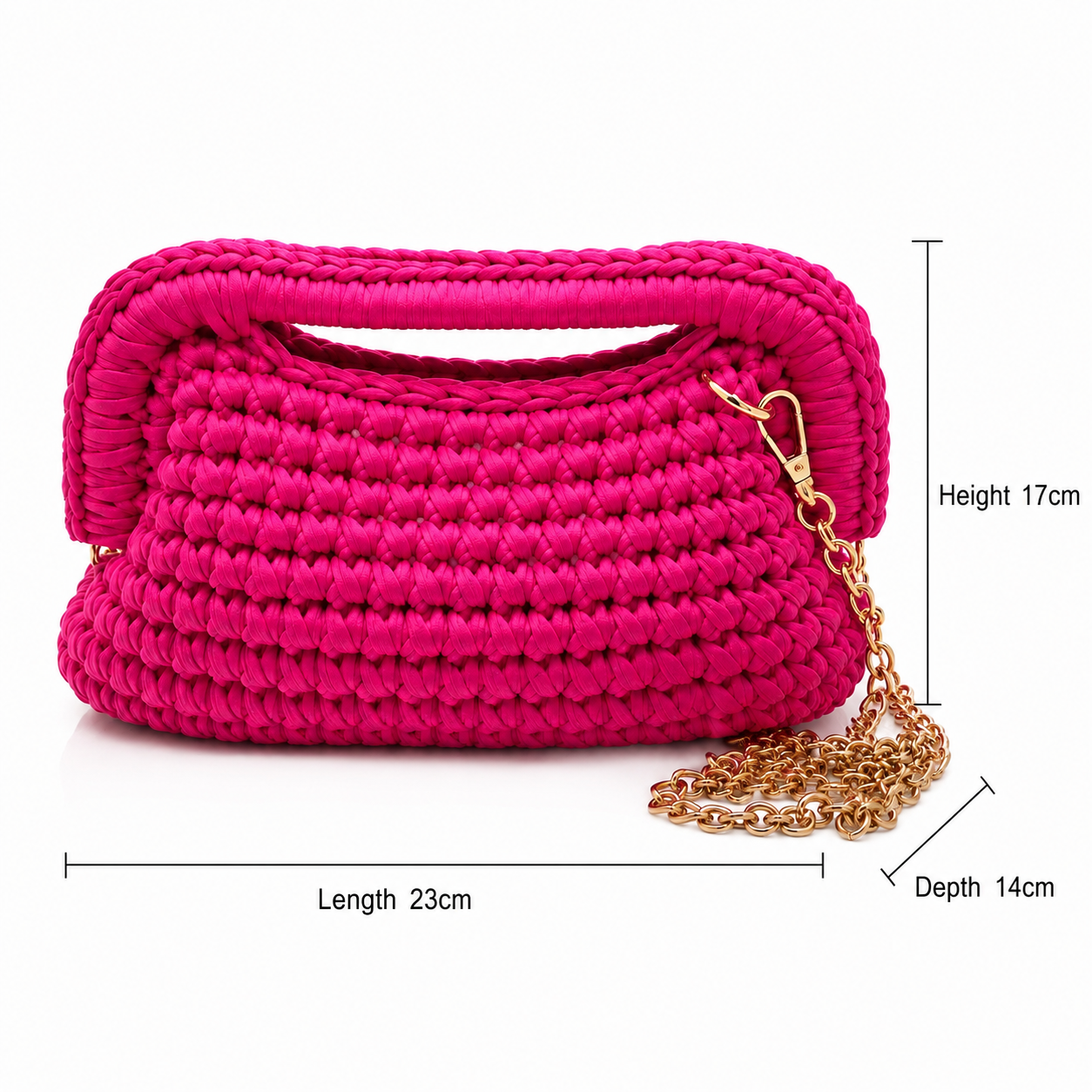 Sunkis Amara Handmade Crochet Clutch Bag