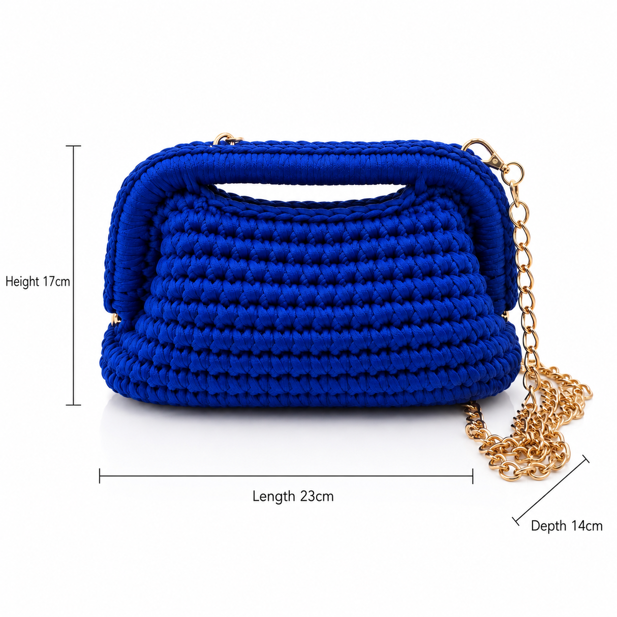Sunkis Amini Handmade Crochet Clutch Bag