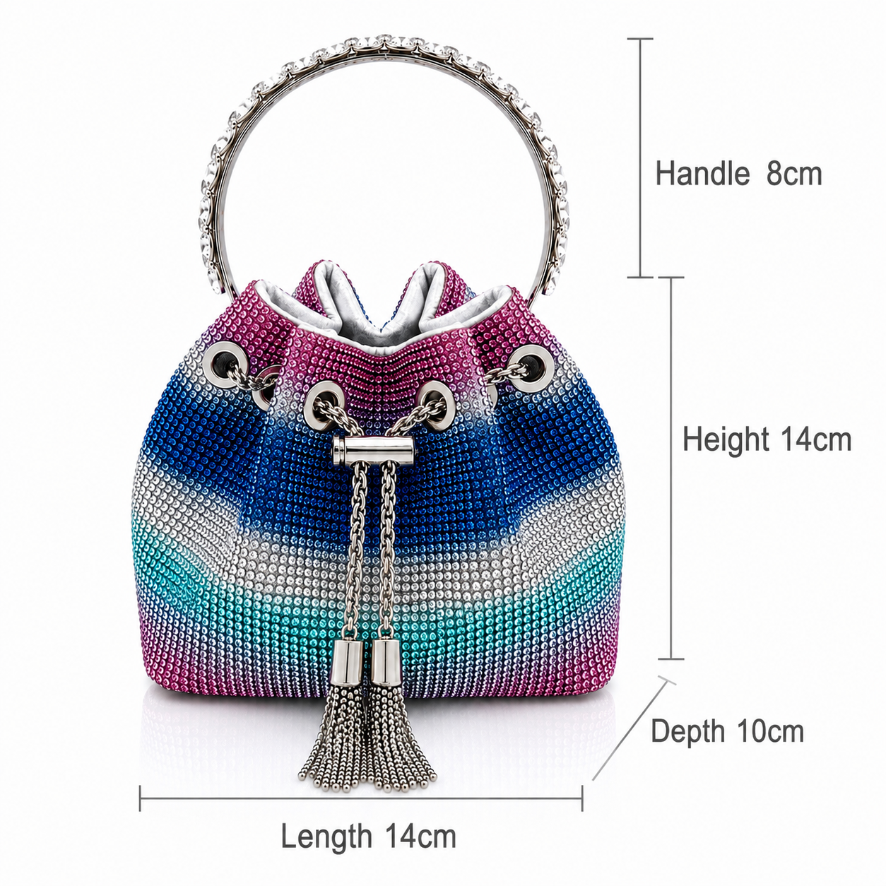 Sunkis Capri Crystal Statement Handbag