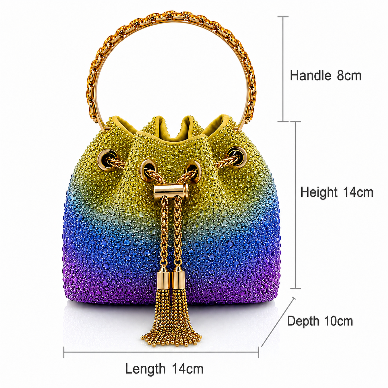Sunkis Dream Crystal Statement Handbag