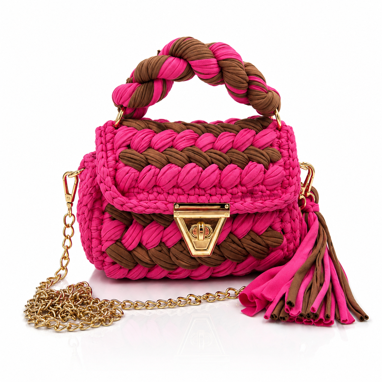 Sunkis Rola Handmade Crochet Crossbody Bag