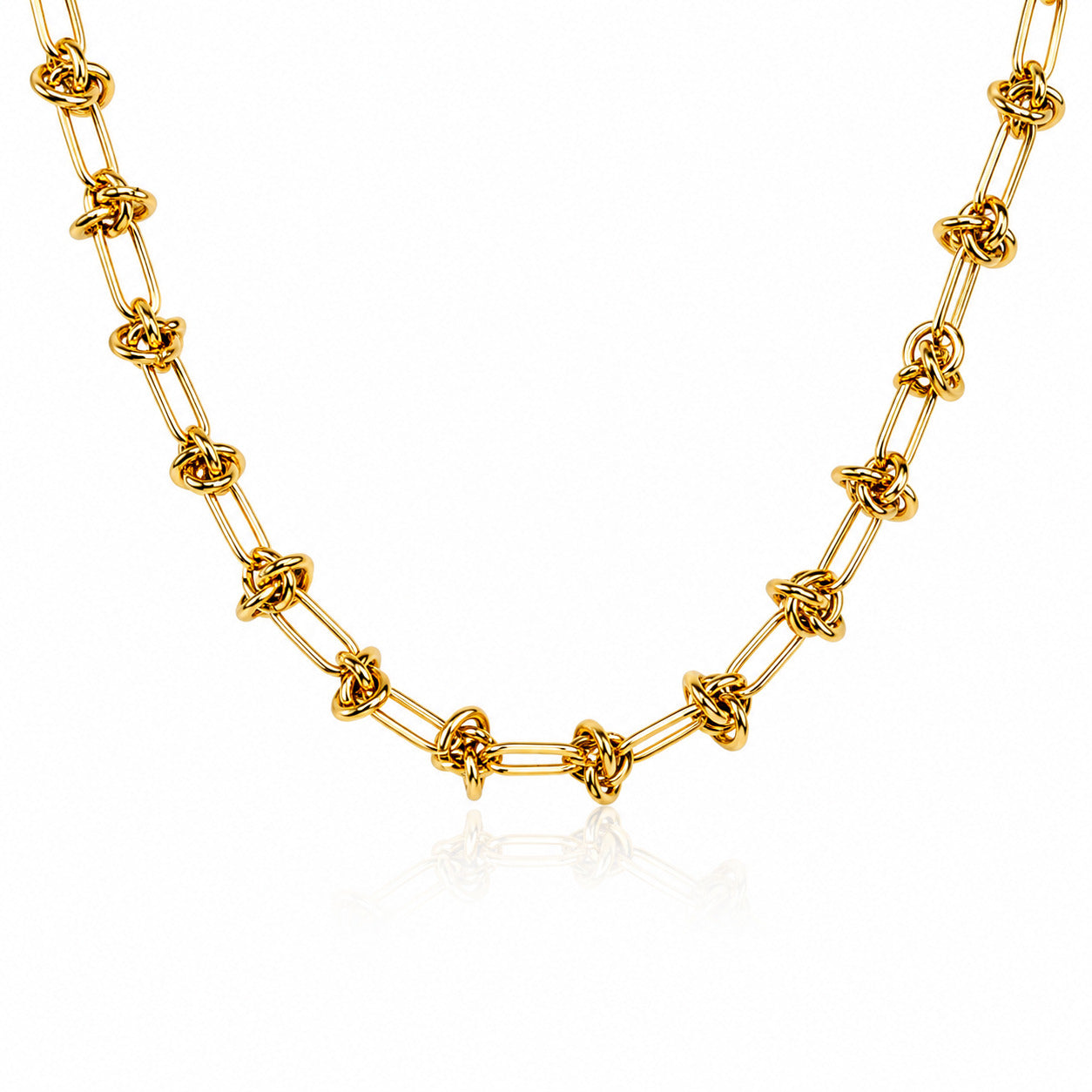 Sunkis Sevilla Knot Chain Everyday Necklace Waterproof
