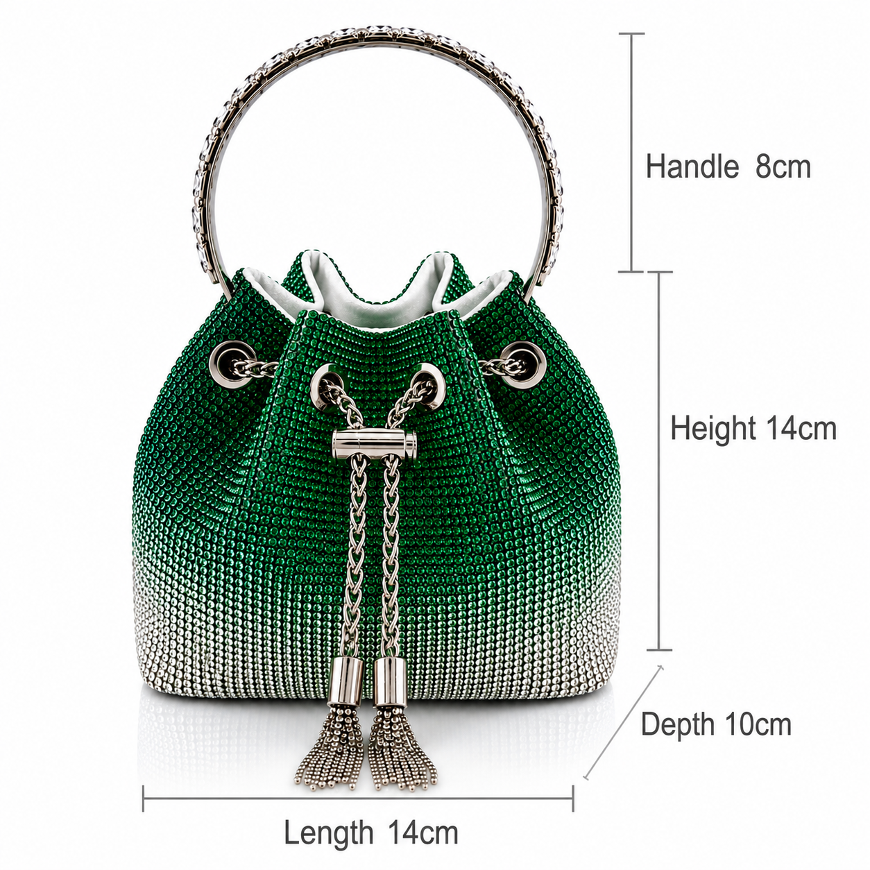Sunkis Solara Crystal Statement Handbag