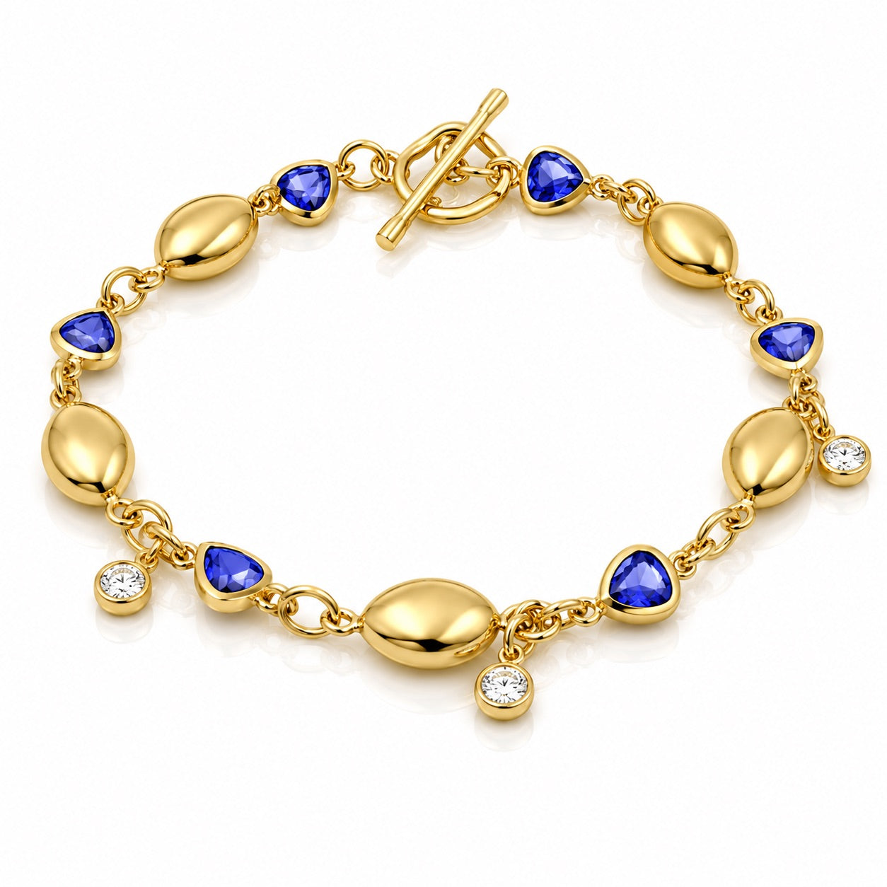 Sunkis Alora Stackable Gold Bracelet Hypoallergenic