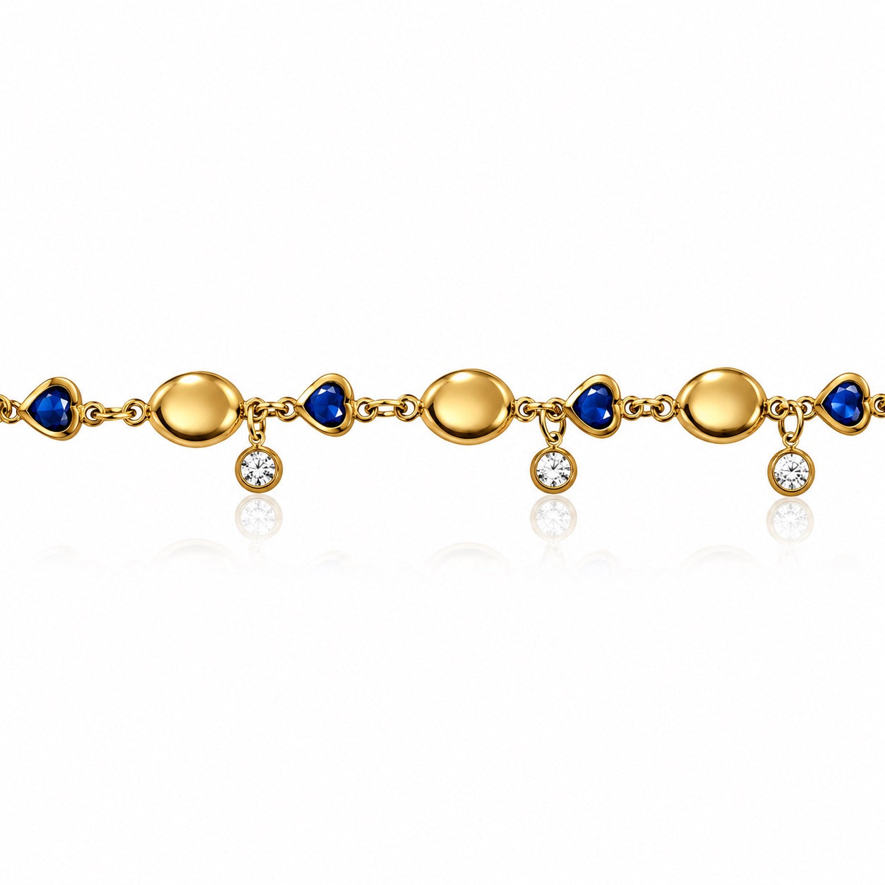 Sunkis Alora Stackable Gold Bracelet Hypoallergenic