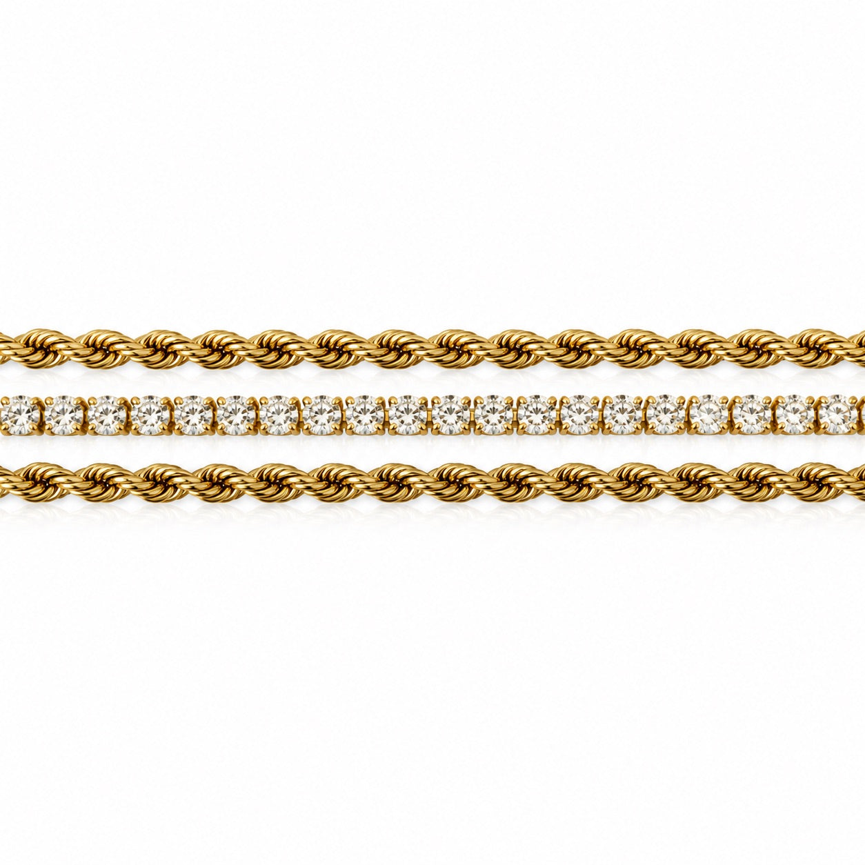 Sunkis Avela Everyday Gold Layering Bracelet Hypoallergenic