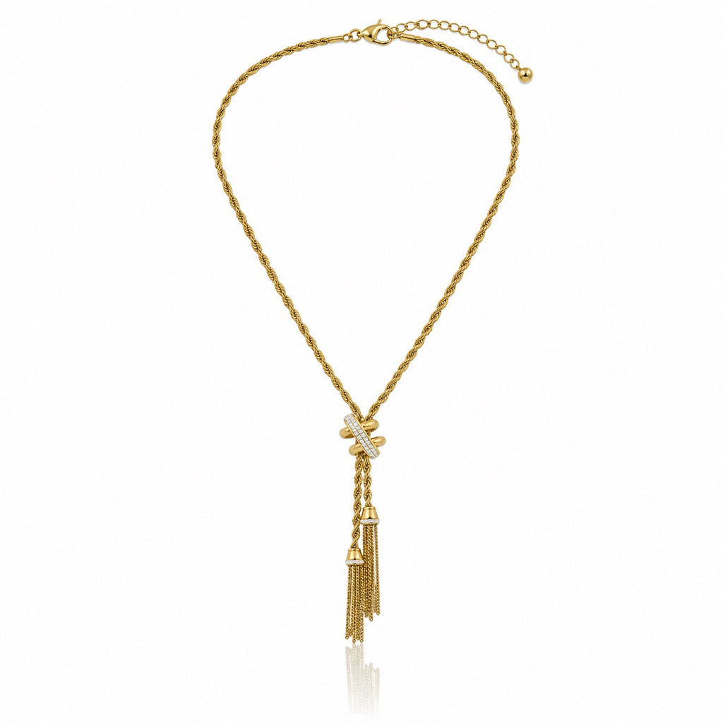 Sunkis Capri Everyday Rope Chain Statement Necklace Waterproof