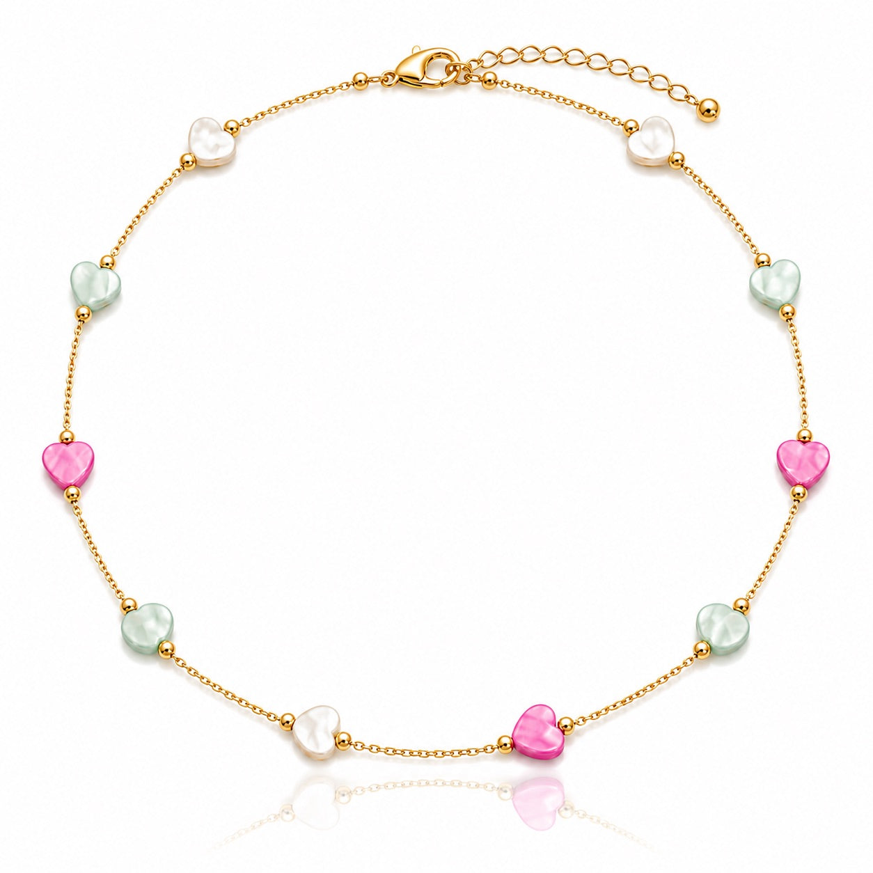 Sunkis Capri Gold Layering Necklace Waterproof