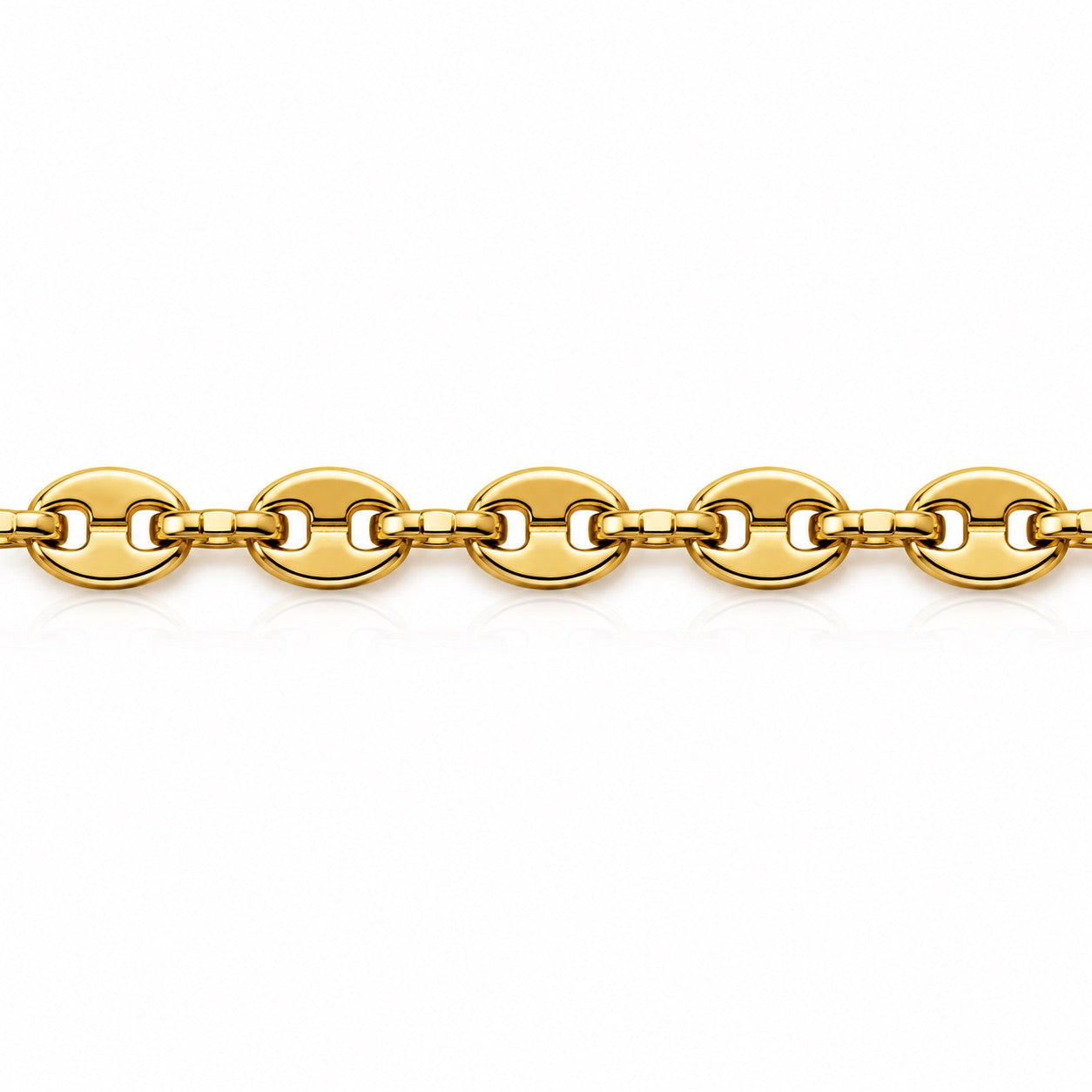 Sunkis Cielo Gold Link Stackable Bracelet Hypoallergenic