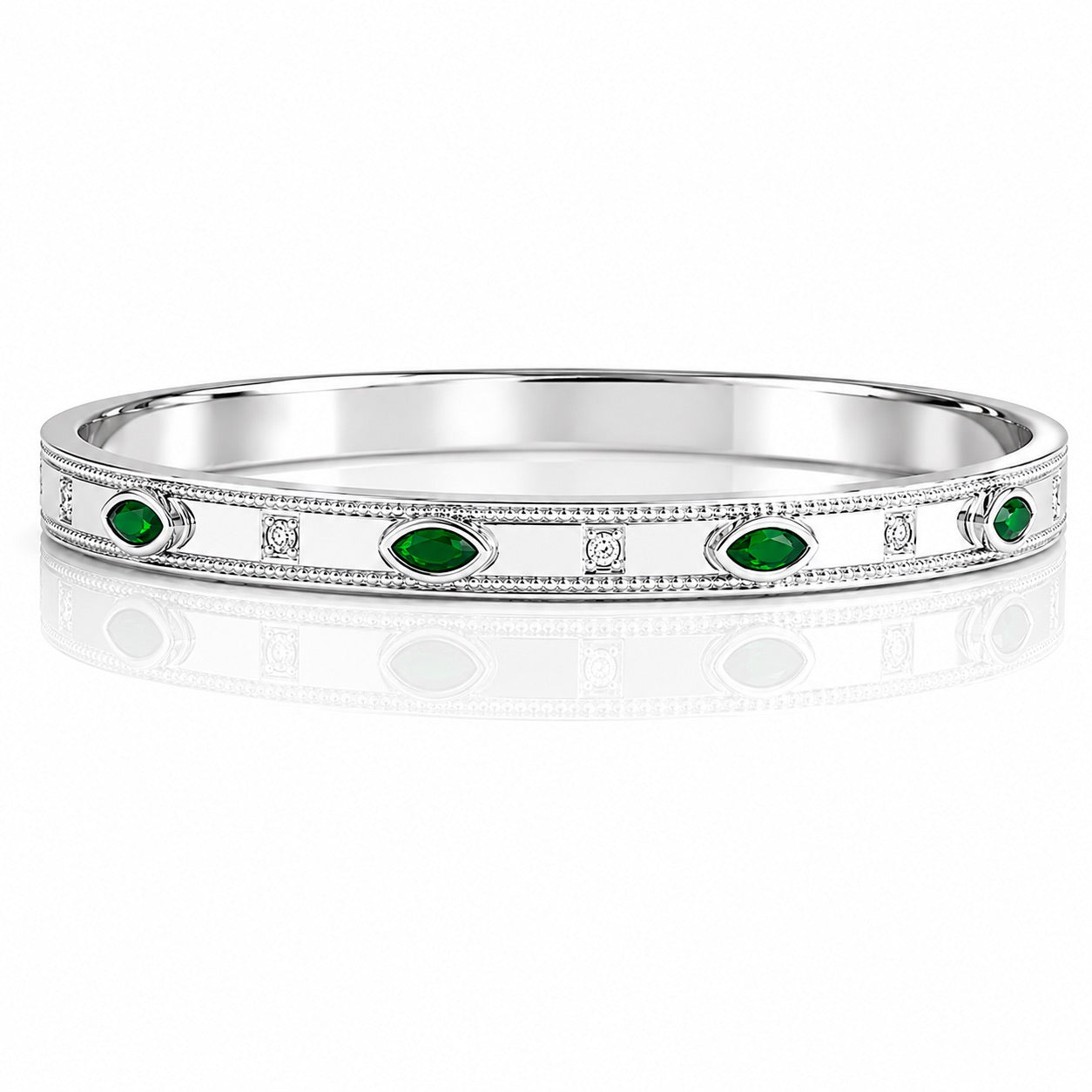 Sunkis Eos Silver Stacking Bangle Waterproof