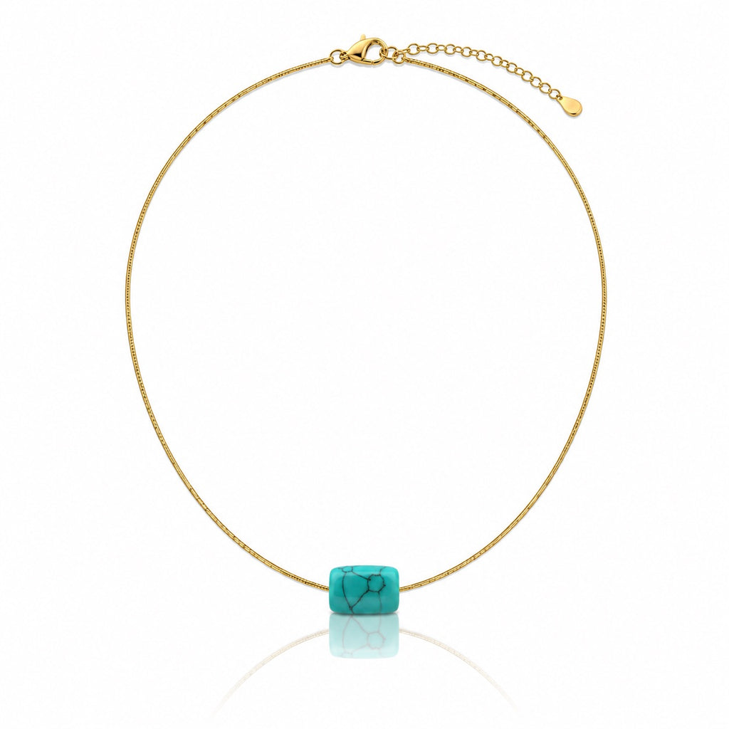 Sunkis Evie Gold Minimal Layering Necklace Waterproof