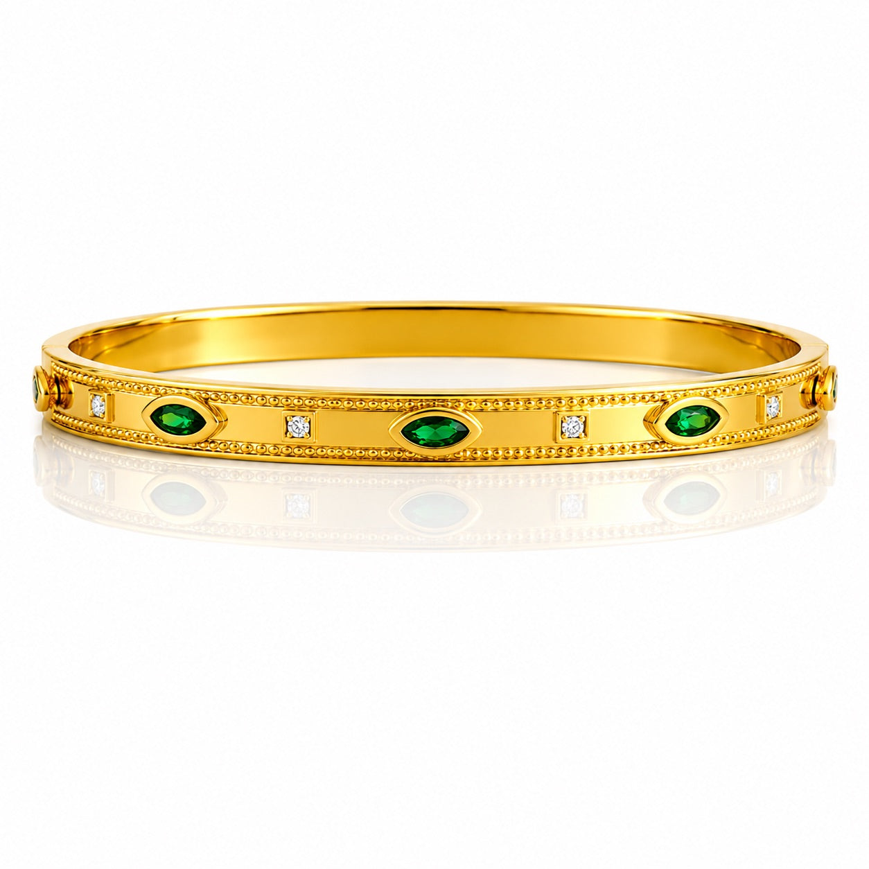 Sunkis Lea Gold Stacking Bangle Waterproof