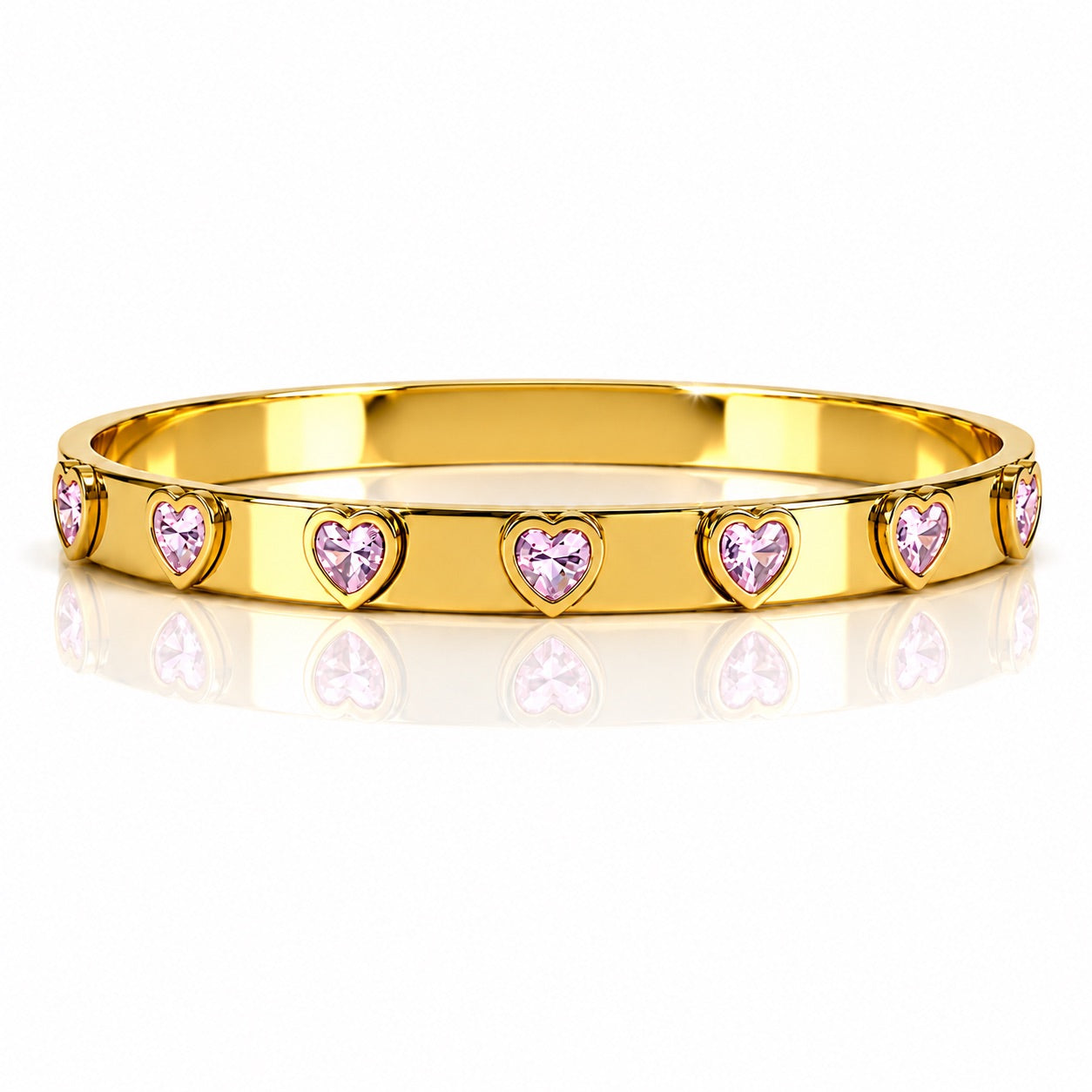 Sunkis Lua Gold Stacking Bangle Waterproof