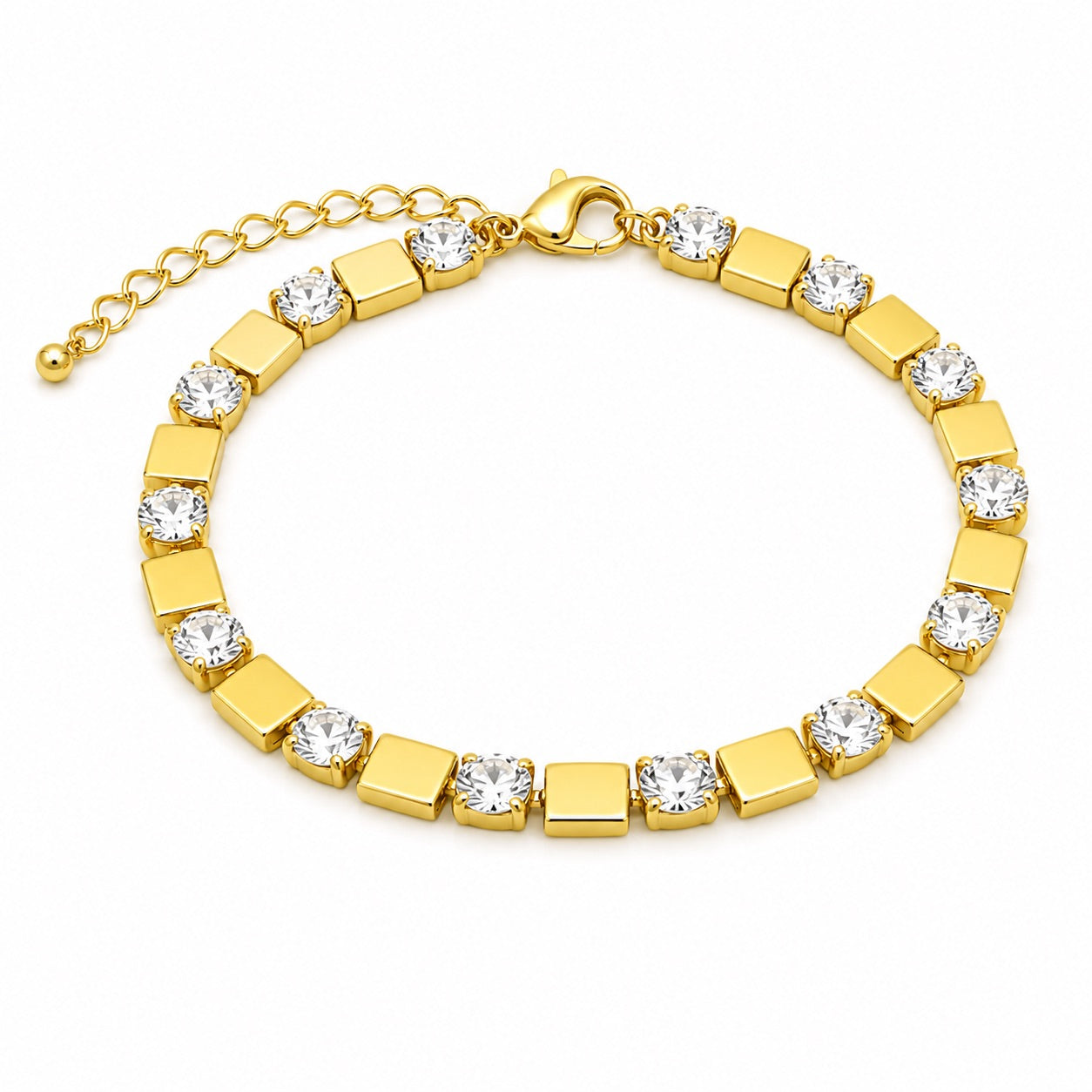 Sunkis Luminé Stackable Gold Bracelet Hypoallergenic