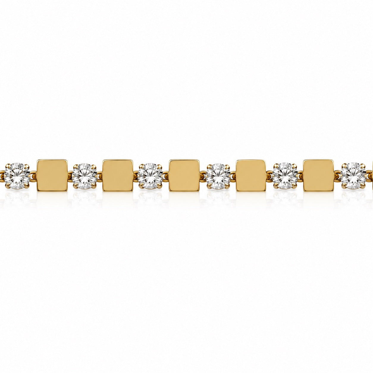 Sunkis Luminé Stackable Gold Bracelet Hypoallergenic