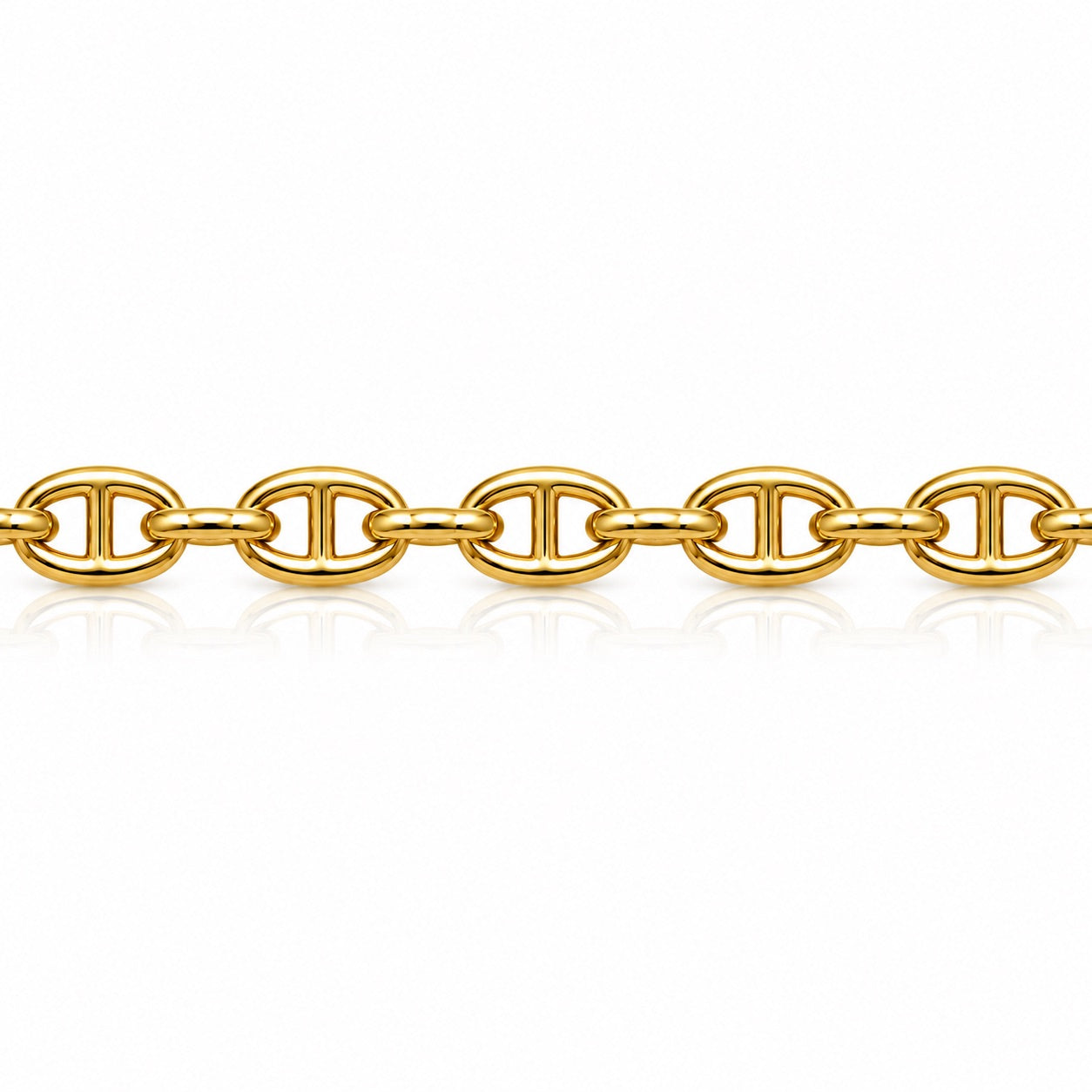 Sunkis Marea Gold Link Stackable Bracelet Hypoallergenic