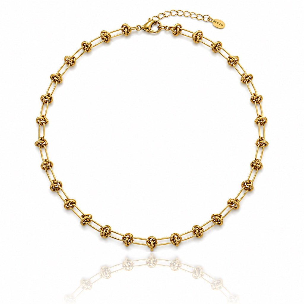 Sunkis Sevilla Knot Chain Everyday Necklace Waterproof