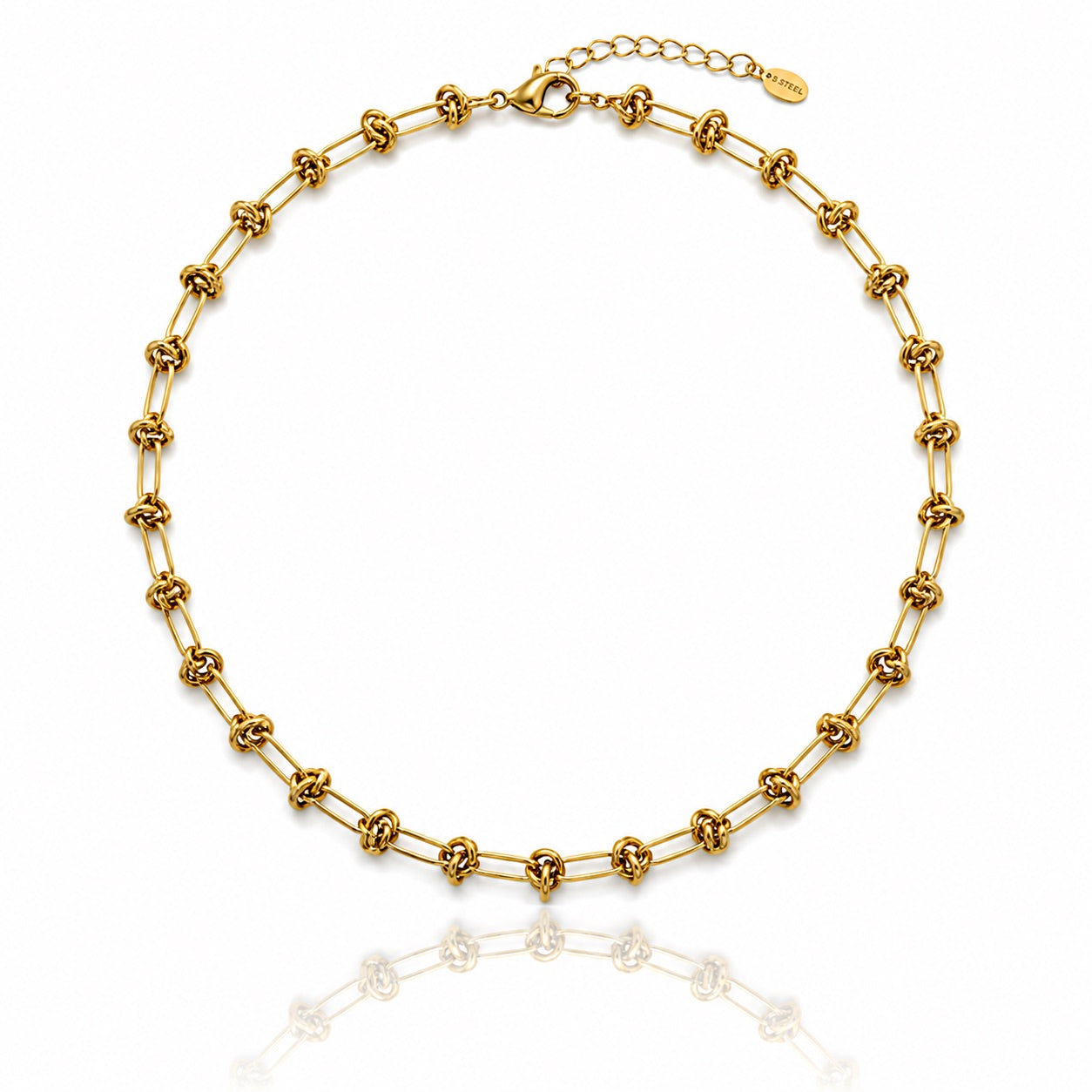 Sunkis Sevilla Knot Chain Everyday Necklace Waterproof