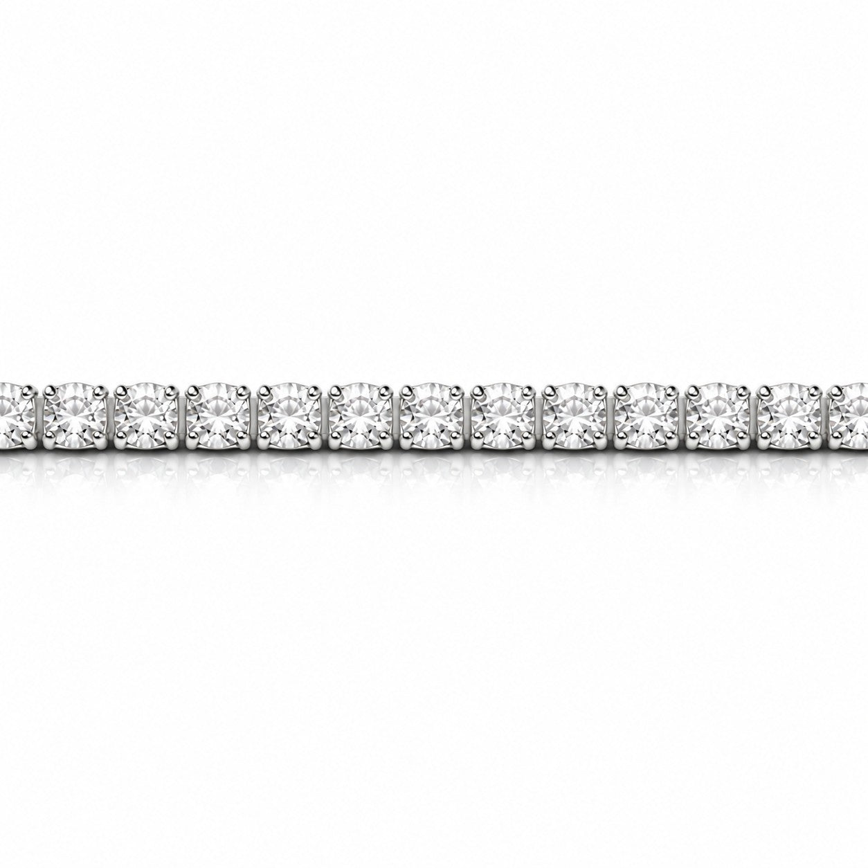 Sunkis Silver Classic Tennis Bracelet Hypoallergenic