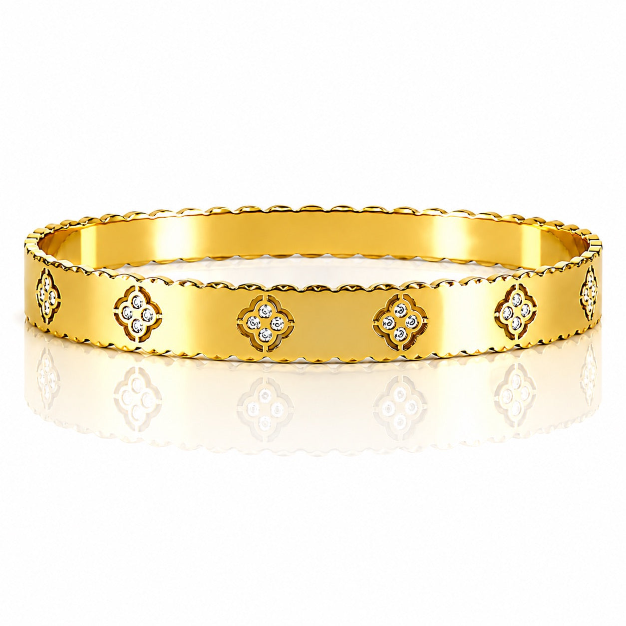 Sunkis Tami Gold Stacking Bangle Waterproof