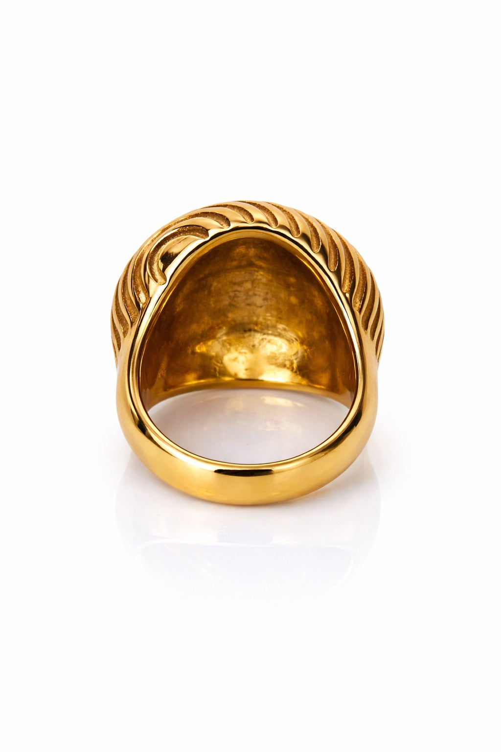 Sunkis Taormina Bold Gold Ring Waterproof