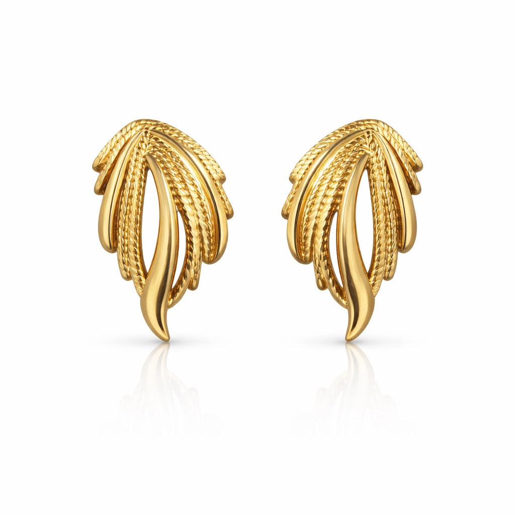 Sunkis Vela Everyday Gold Earrings Hypoallergenic