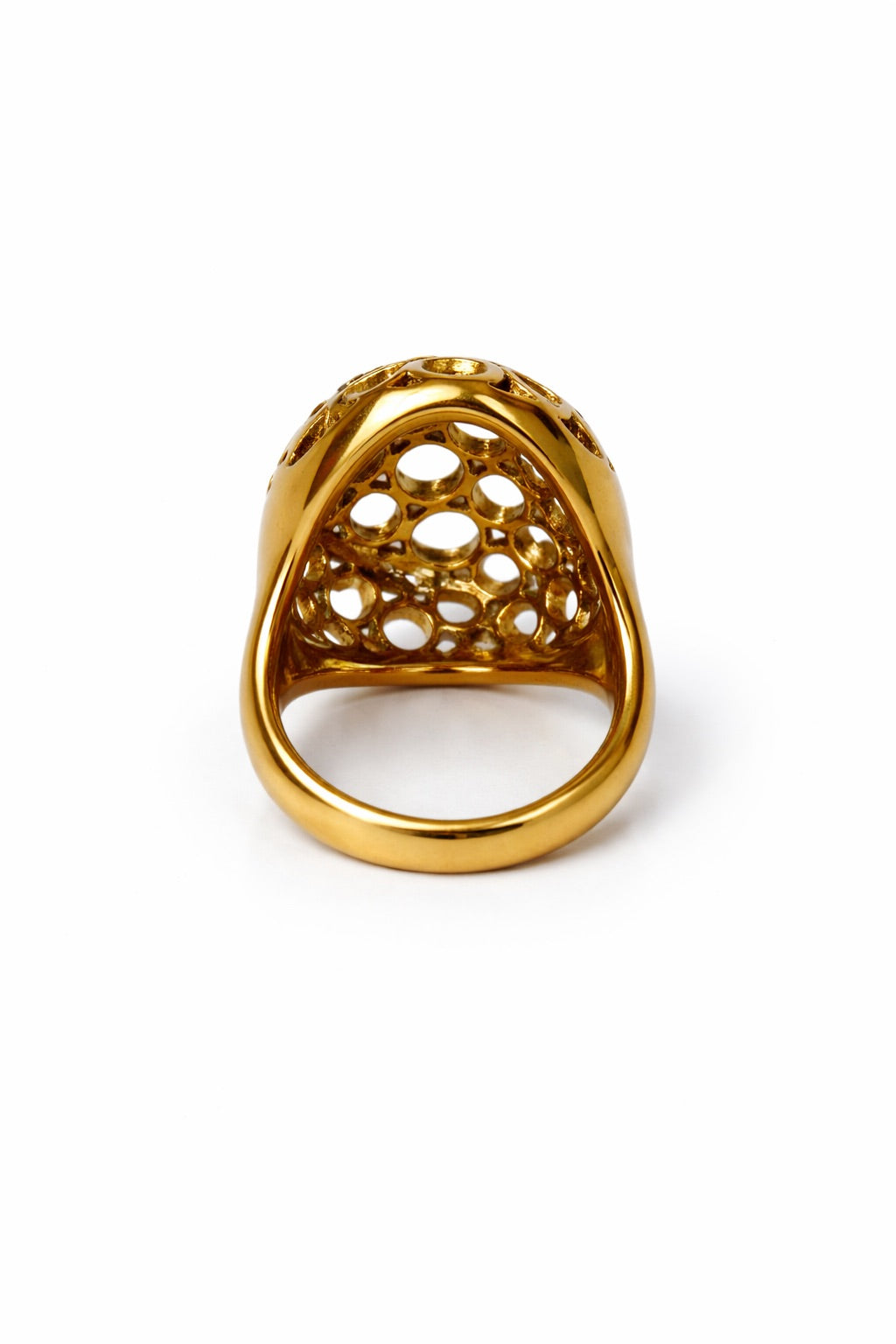 Sunkis Vela Gold Statement Ring Waterproof
