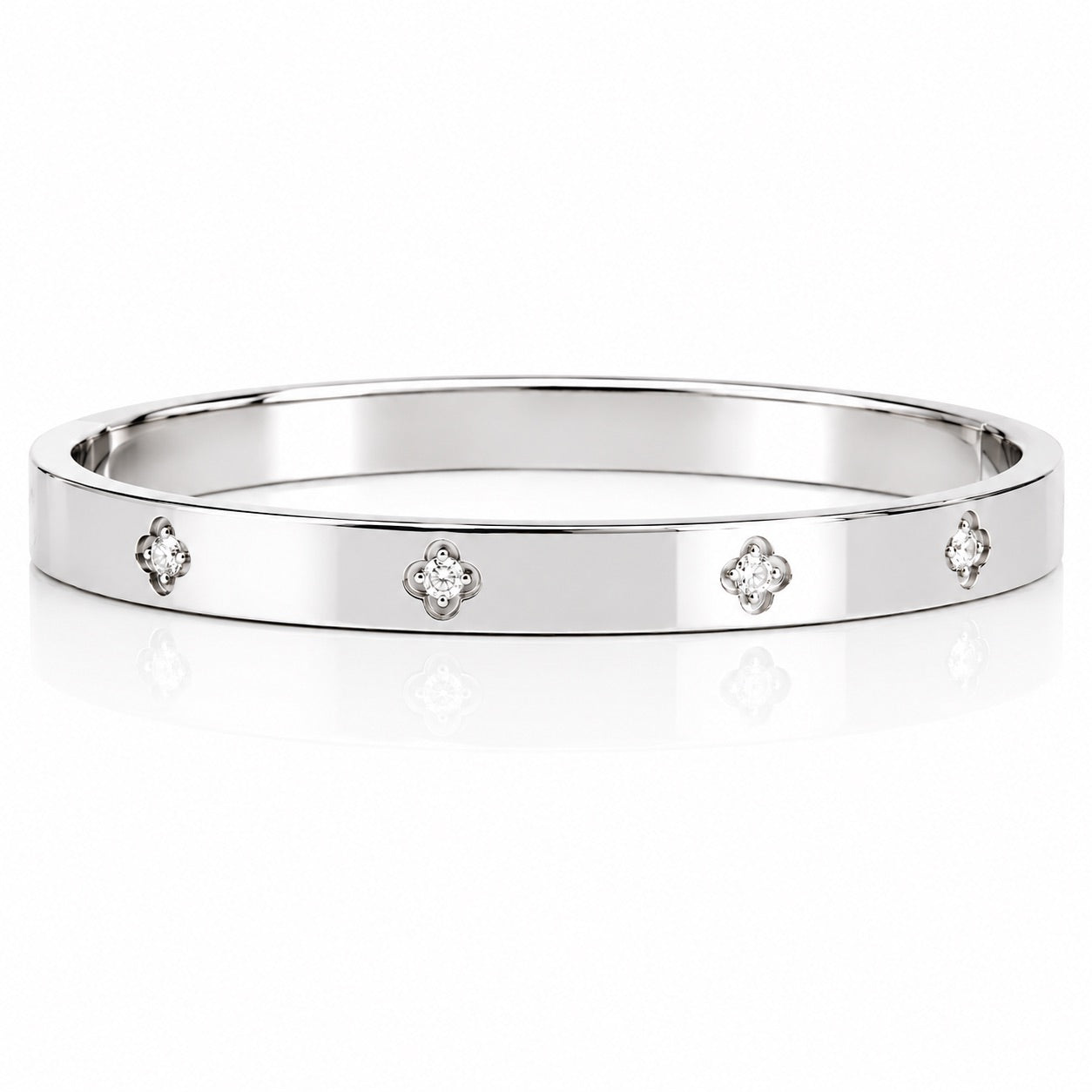 Sunkis Zen Classic Silver Bangle Waterproof